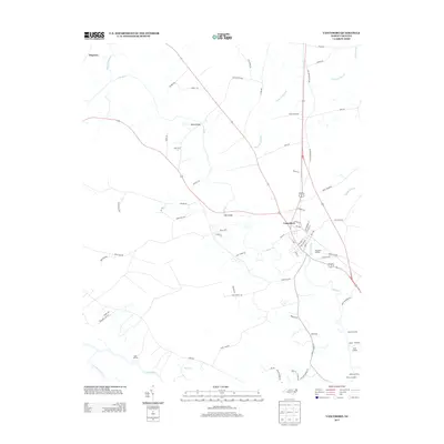 2013 Map of Vanceboro, 2013 Print