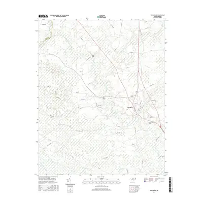 2016 Map of Vanceboro, 2016 Print