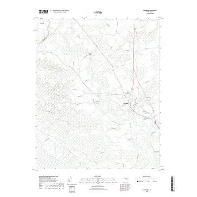 2019 Map of Vanceboro, 2019 Print