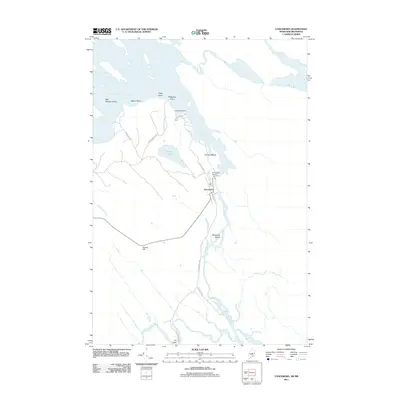 2011 Map of Vanceboro, 2011 Print