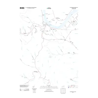 2013 Map of Vanceburg, 2013 Print