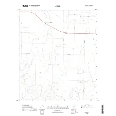 2019 Map of Vancourt, 2019 Print