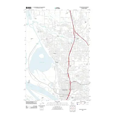2011 Map of Vancouver, 2011 Print
