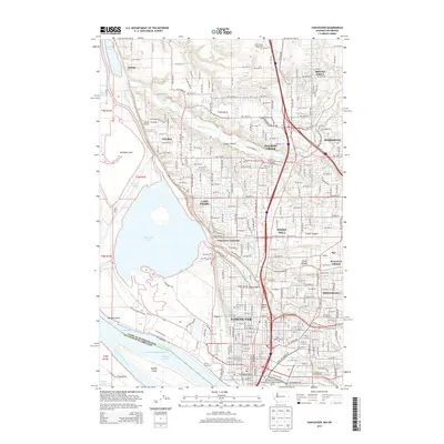2014 Map of Vancouver, 2014 Print