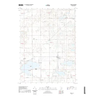 2019 Map of Vandalia, 2019 Print