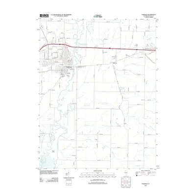 2012 Map of Vandalia, 2012 Print