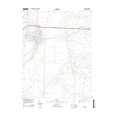 2015 Map of Vandalia, 2015 Print