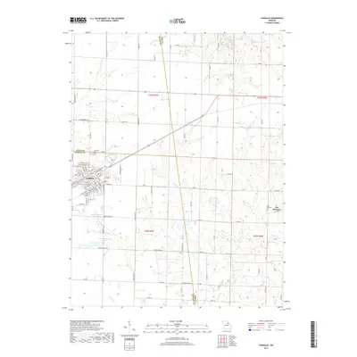 2017 Map of Vandalia, 2017 Print