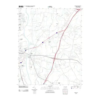 2010 Map of Vander, 2010 Print