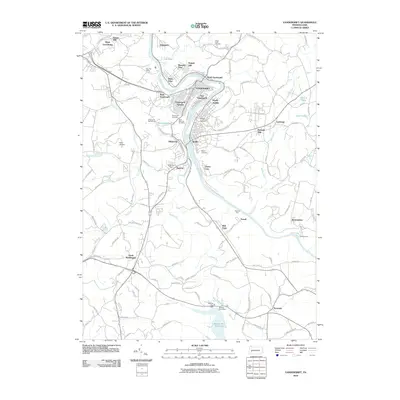 2010 Map of Vandergrift, 2010 Print