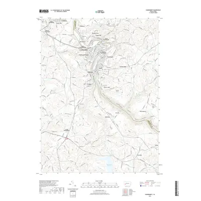 2019 Map of Vandergrift, 2019 Print