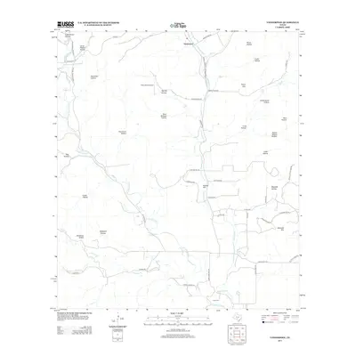 2013 Map of Vanderpool, 2013 Print