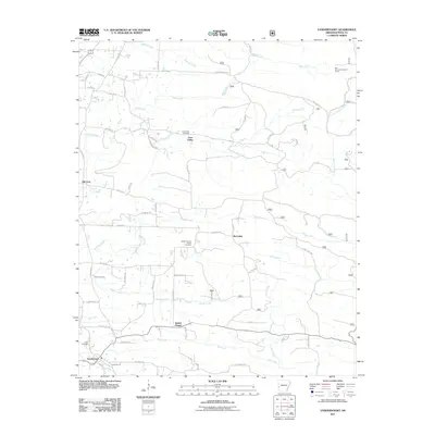 2011 Map of Vandervoort, 2011 Print