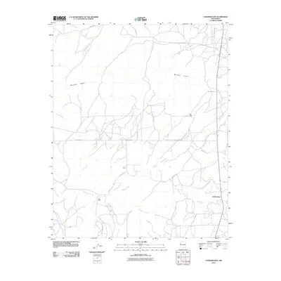 2010 Map of Vanderwagen, 2010 Print
