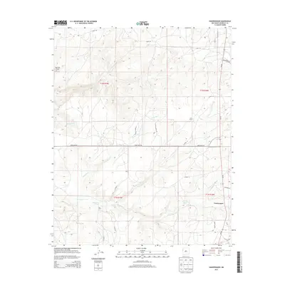 2013 Map of Vanderwagen, 2013 Print