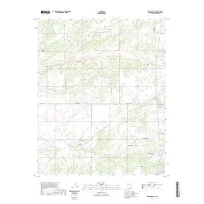 2023 Map of Vanderwagen, 2023 Print