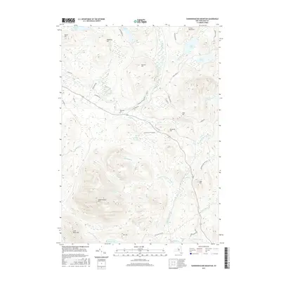 2016 Map of Vanderwhacker Mountain, 2016 Print