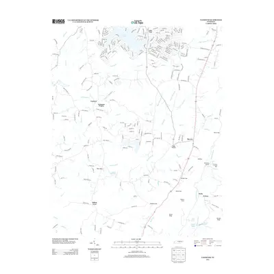 2013 Map of Vandever, 2013 Print