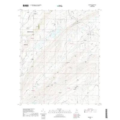 2018 Map of Vandiver, 2018 Print
