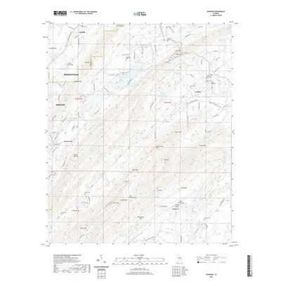 2020 Map of Vandiver, 2020 Print