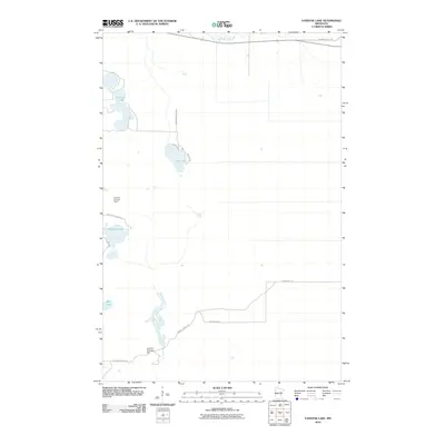 2010 Map of Vanduse Lake, 2010 Print