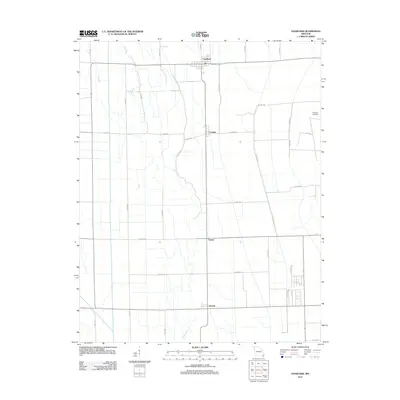 2012 Map of Vanduser, 2012 Print