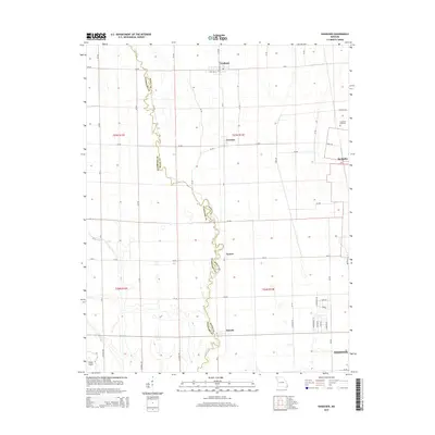 2015 Map of Vanduser, 2015 Print