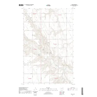 2017 Map of Vang, 2017 Print
