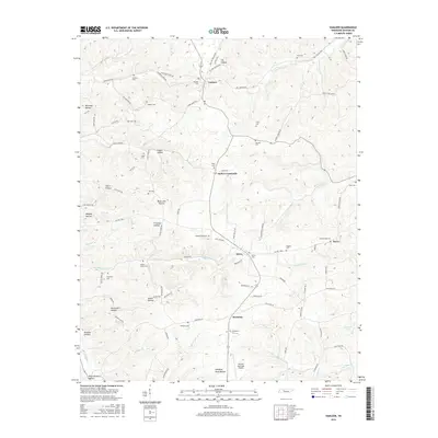 2016 Map of Vanleer, 2016 Print
