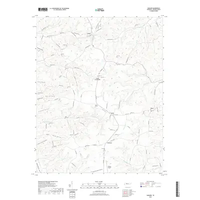 2019 Map of Vanleer, 2019 Print