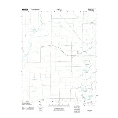 2011 Map of Vanndale, 2011 Print