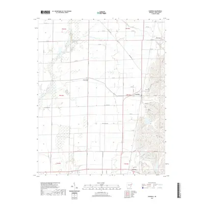 2020 Map of Vanndale, 2020 Print