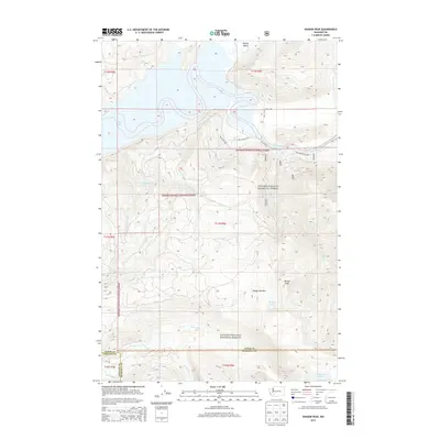 2013 Map of Vanson Peak, 2013 Print