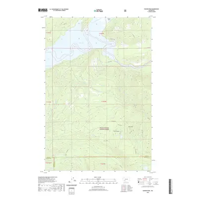 2020 Map of Vanson Peak, 2020 Print