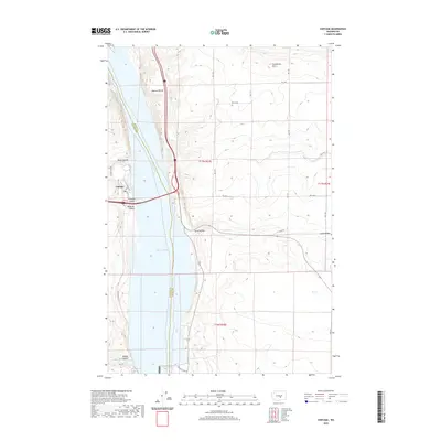2020 Map of Vantage, 2020 Print