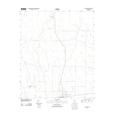 2012 Map of Vardaman, 2012 Print