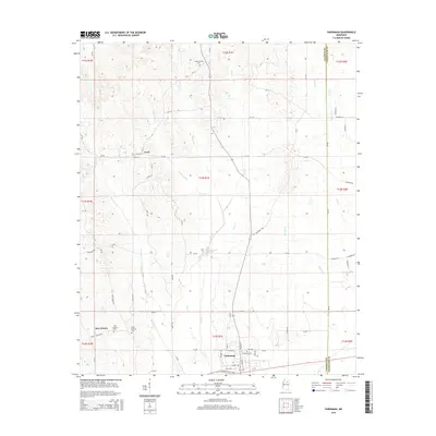 2015 Map of Vardaman, 2015 Print