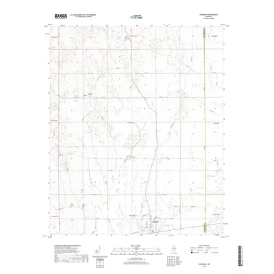2018 Map of Vardaman, 2018 Print