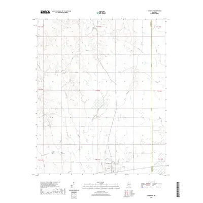 2020 Map of Vardaman, 2020 Print