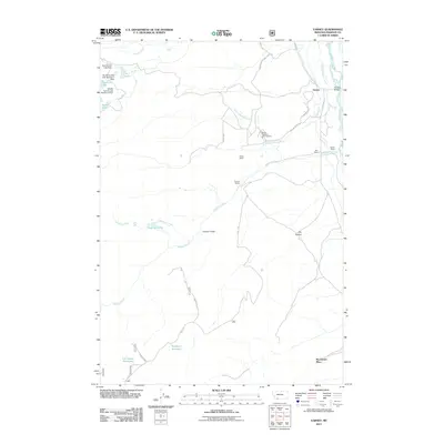 2011 Map of Varney, 2011 Print