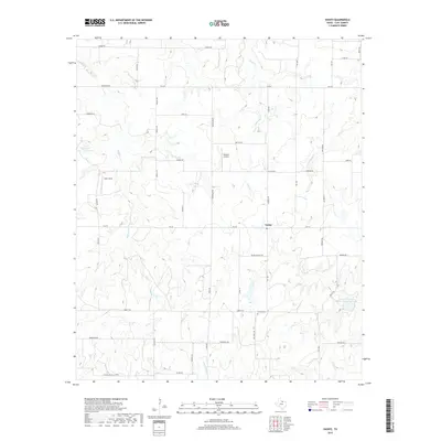 2019 Map of Vashti, 2019 Print