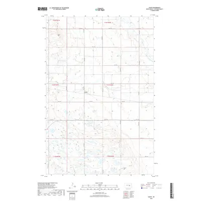 2018 Map of Vashti, 2018 Print