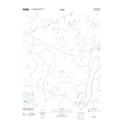 2013 Map of Vass, 2013 Print
