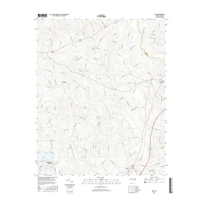 2016 Map of Vass, 2016 Print