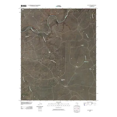 2010 Map of Vat Camp, 2010 Print