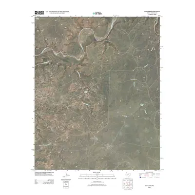 2012 Map of Vat Camp, 2012 Print