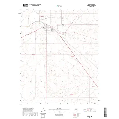 2023 Map of Vaughn, 2023 Print