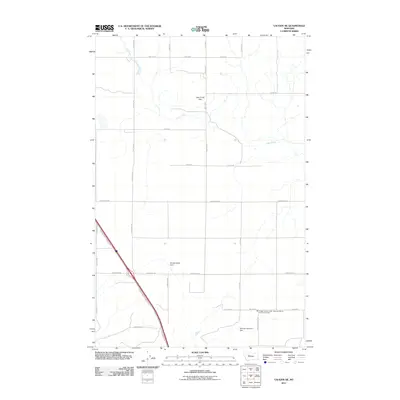 2011 Map of Vaughn NE, 2011 Print