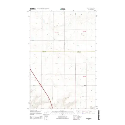 2014 Map of Vaughn NE, 2014 Print