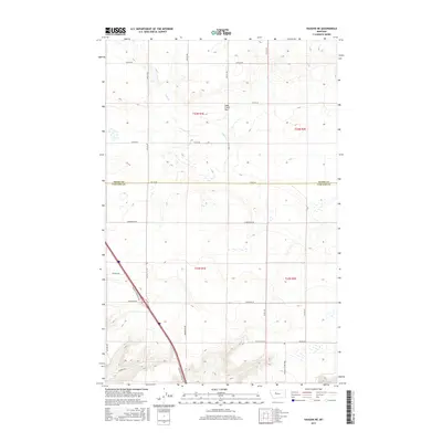 2017 Map of Vaughn NE, 2017 Print